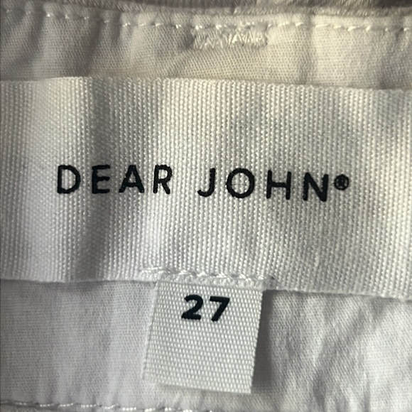 Dear John Comfort Hampton Short in Optic White  NWOT Size 27 & 31 - Picture 6 of 14